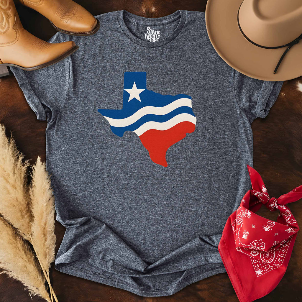Red, White & Texan  T-shirt