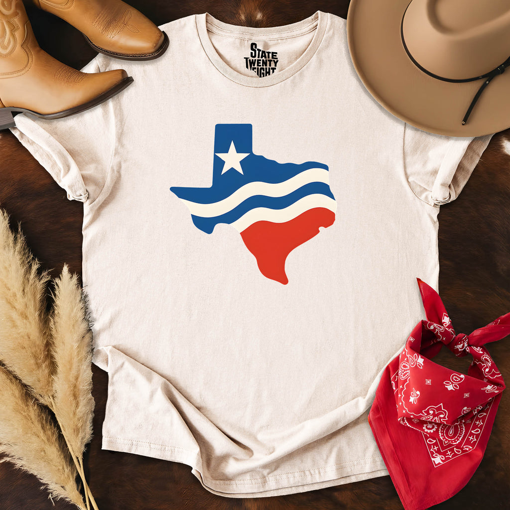 Red, White & Texan  T-shirt