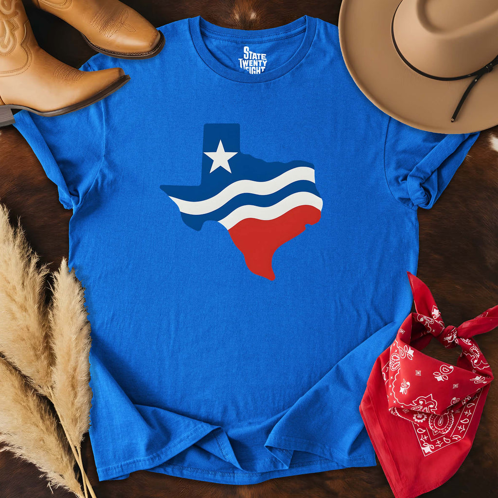 Red, White & Texan  T-shirt