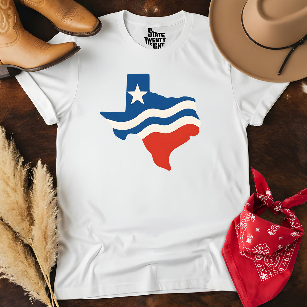Red, White & Texan  T-shirt