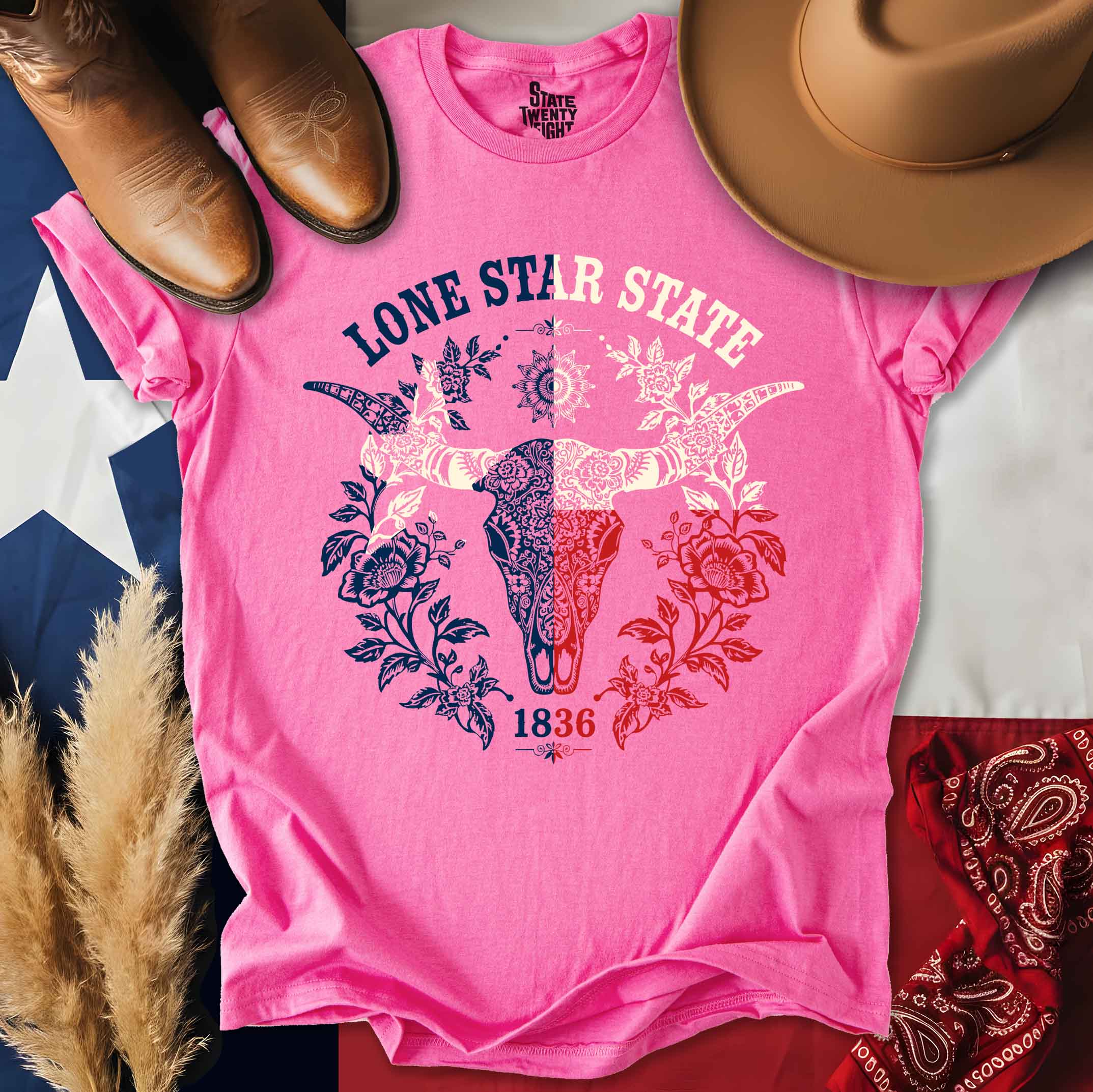 Longhorn Flag T-shirt