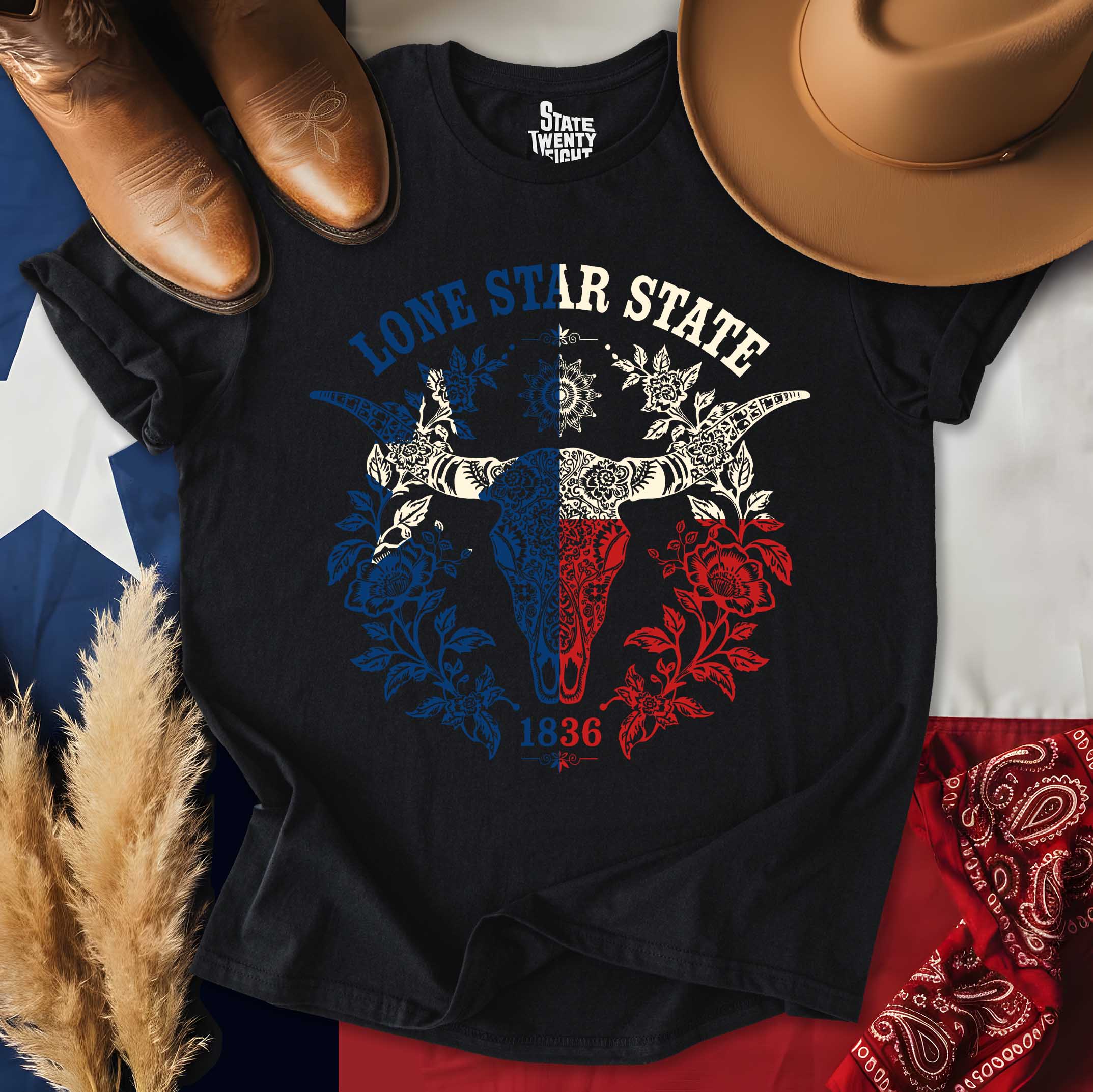 Longhorn Flag T-shirt