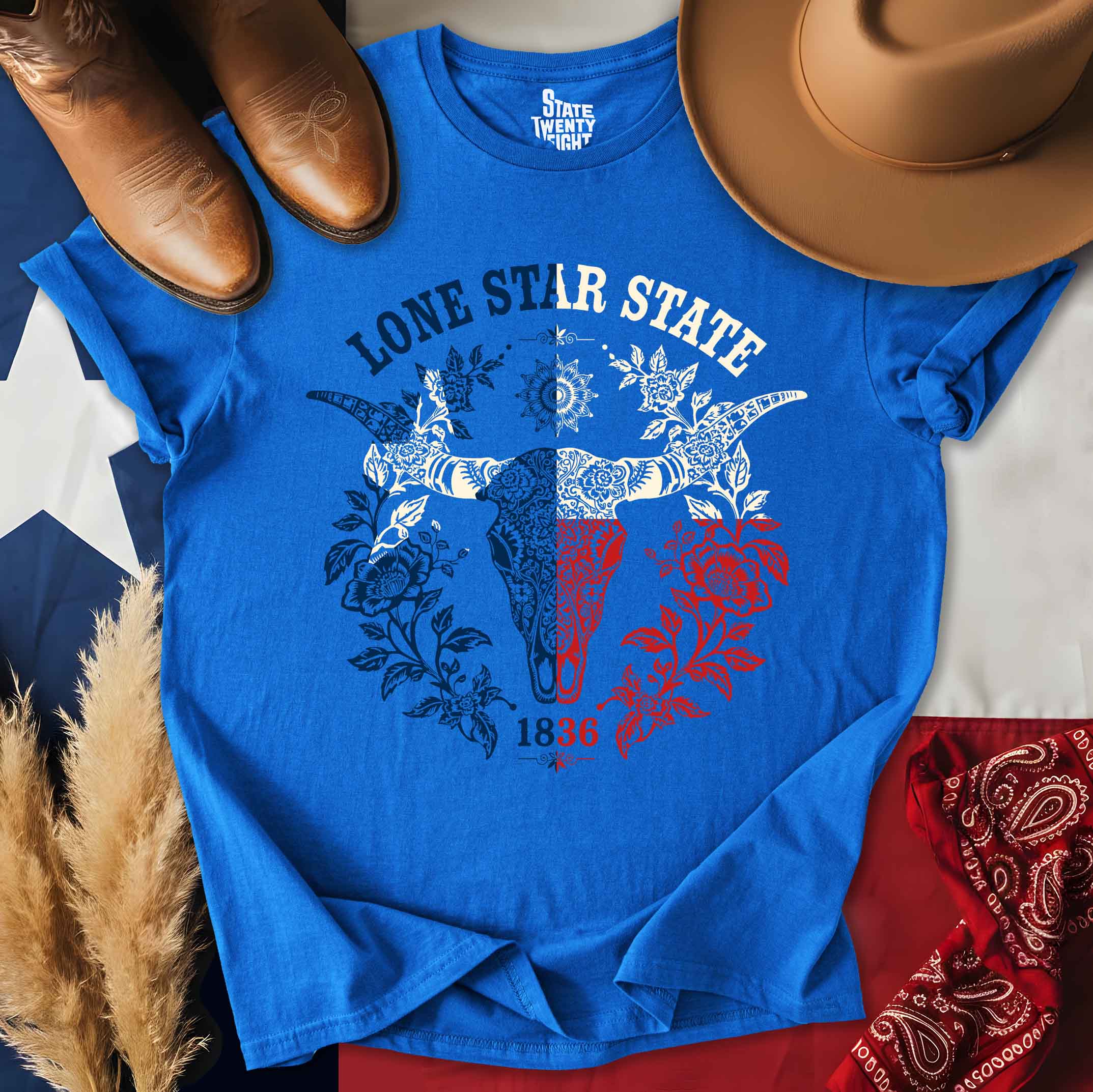 Longhorn Flag T-shirt